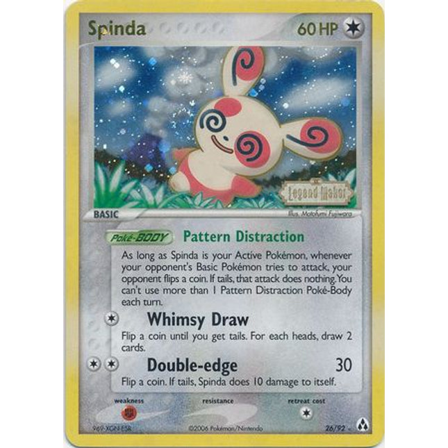 Spinda (26/92) (Stamped) [EX: Legend Maker]