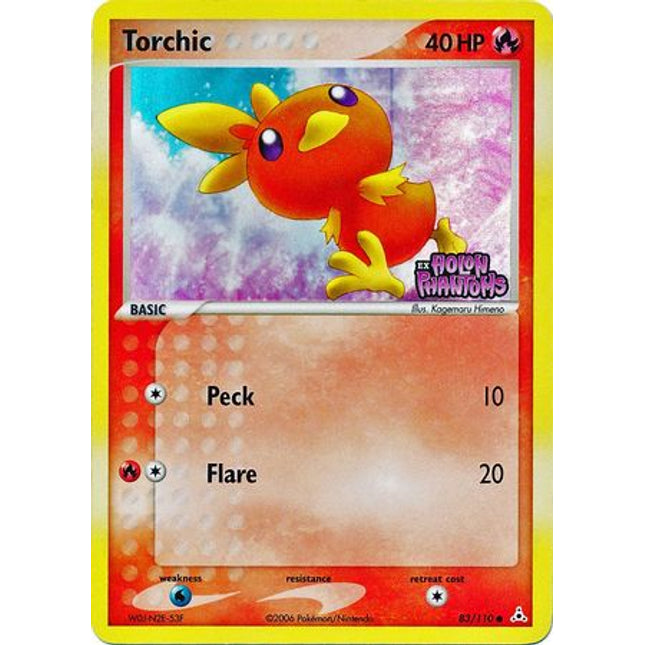 Torchic (83/110) (Stamped) [EX: Holon Phantoms]