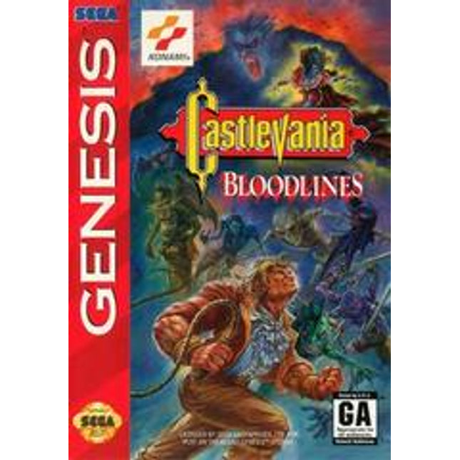 Castlevania: Bloodlines - Sega Genesis