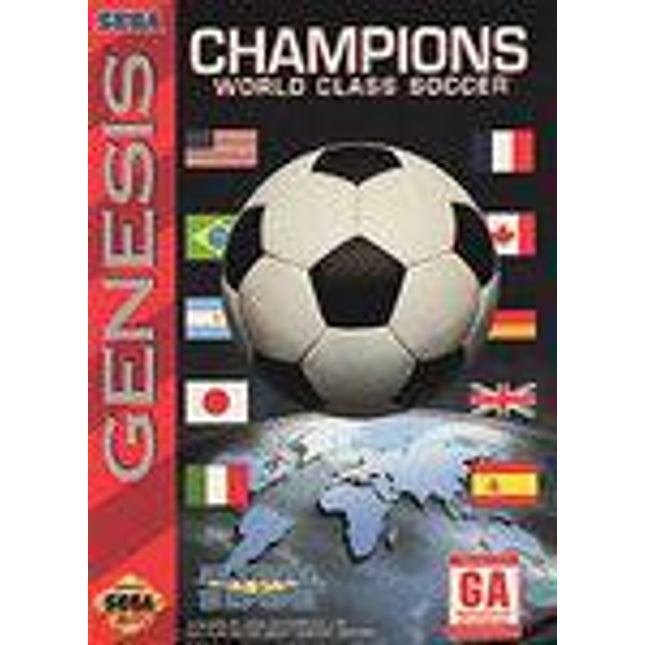 Champions World Class Soccer - Sega Genesis