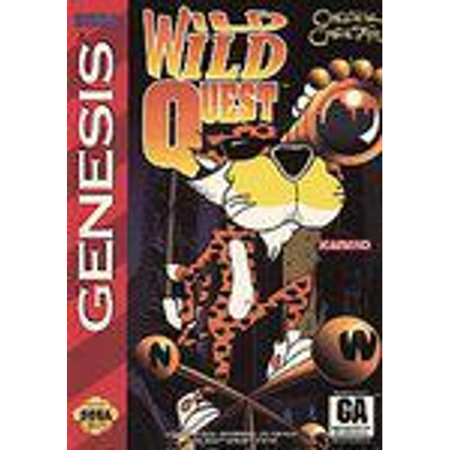 Chester Cheetah Wild Wild Quest - Sega Genesis