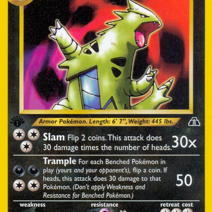 Tyranitar (31/75) [Neo Discovery 1st Edition]