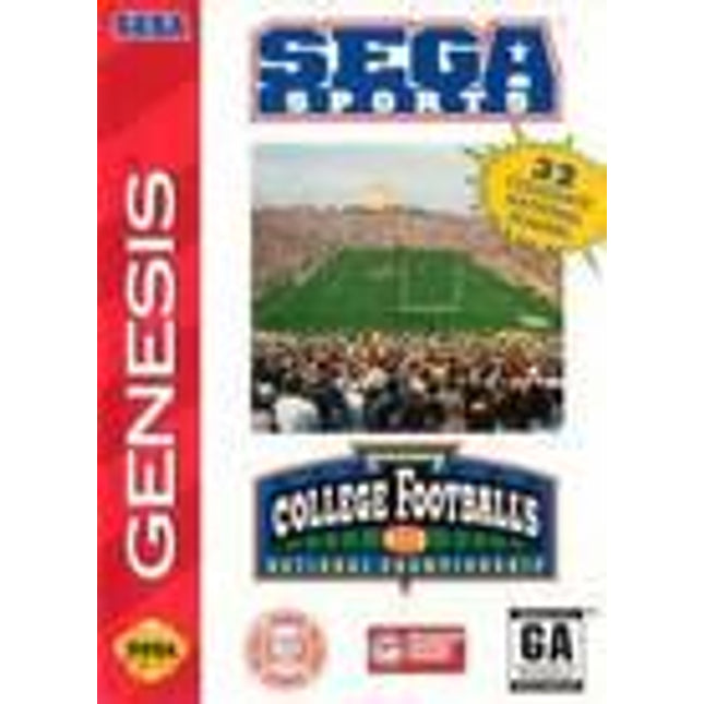 College Football's National Championship - Sega Genesis