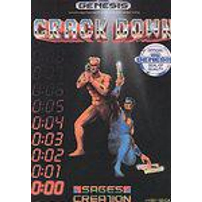 Crack Down - Sega Genesis