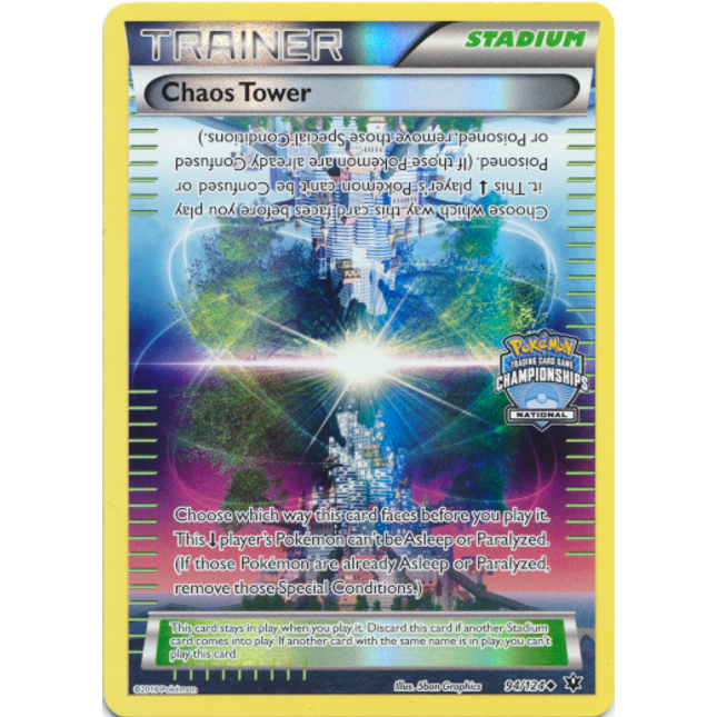 Chaos Tower (94/124) (National Championship Promo) [XY: Fates Collide]