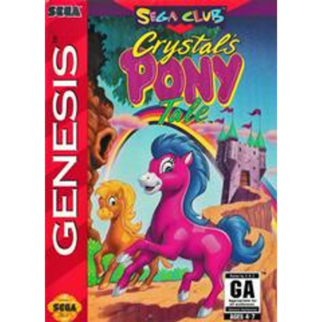 Crystal's Pony Tale - Sega Genesis