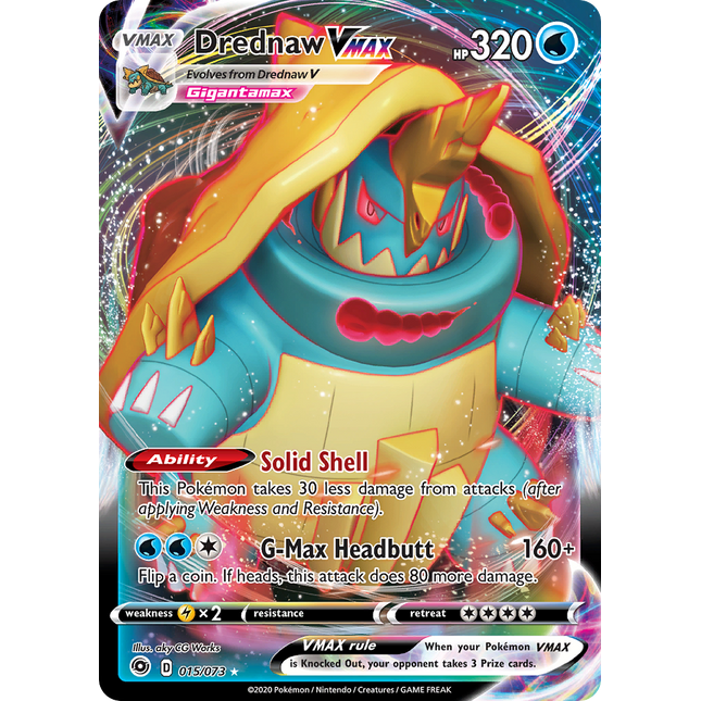Drednaw VMAX (15/073) [Sword & Shield: Champion's Path]