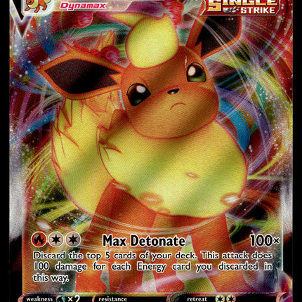 Flareon Vmax - 018/203 - NM - Ultra Rare - Evolving Skies - Pokemon - A9-99