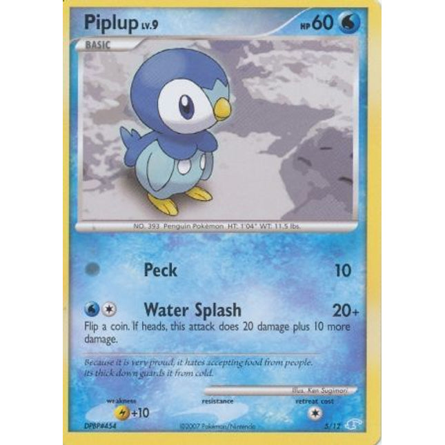 Piplup (5/12) [Diamond & Pearl: Trainer Kit - Manaphy]