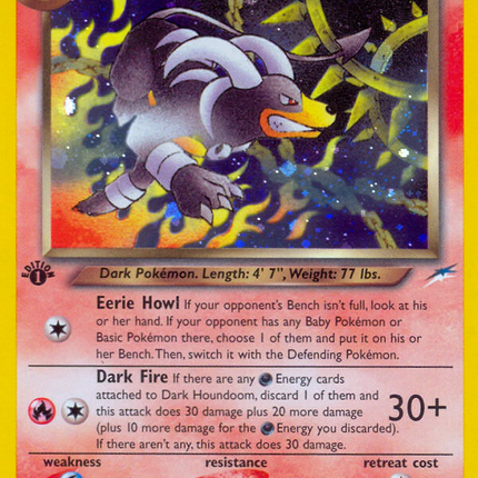 Dark Houndoom (7/105) [Neo Destiny 1st Edition]