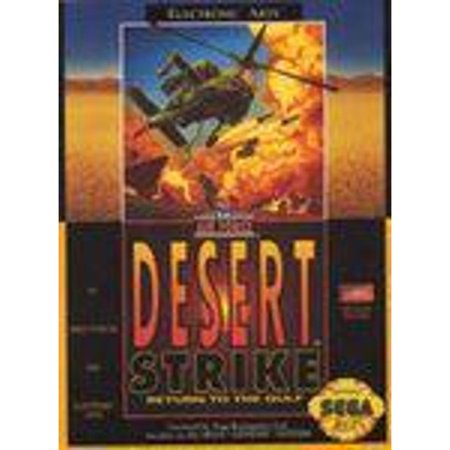 Desert Strike Return to the Gulf - Sega Genesis