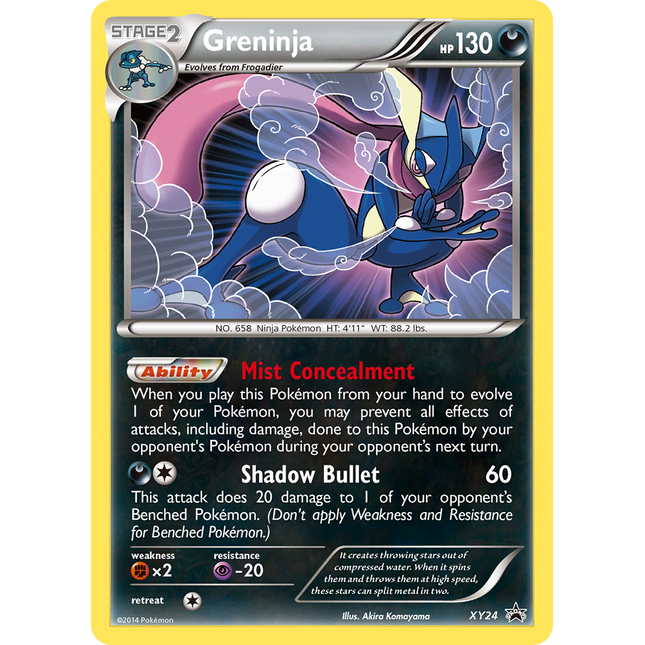 Greninja (XY24) [XY: Black Star Promos]