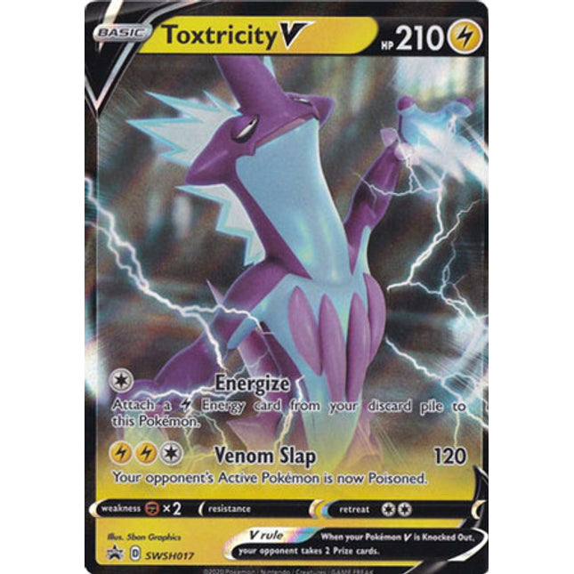 Toxtricity V (SWSH017) (Jumbo Card) [Sword & Shield: Black Star Promos]