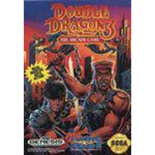 Double Dragon III The Arcade Game - Sega Genesis