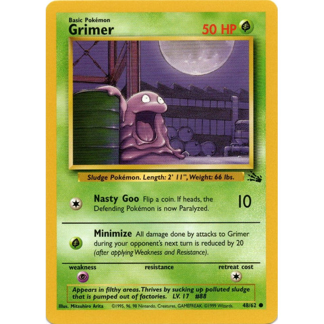 Grimer (48/62) [Fossil Unlimited]