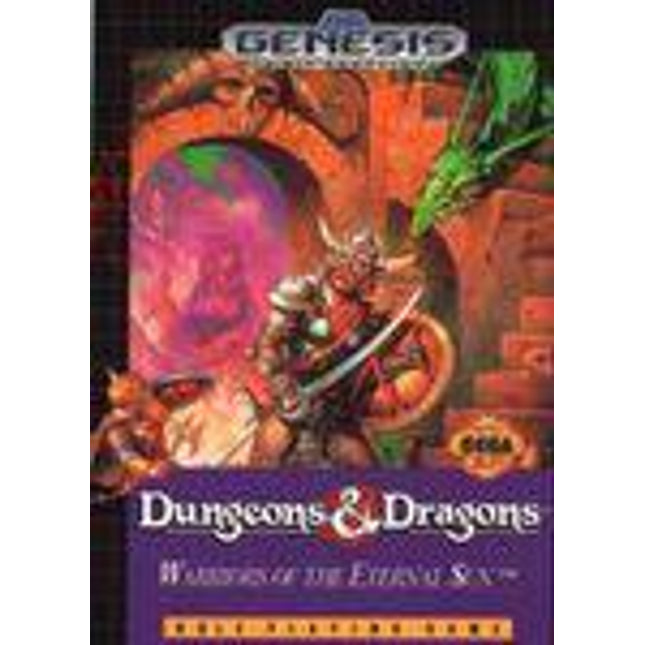 Dungeons & Dragons Warriors of the Eternal Sun - Sega Genesis