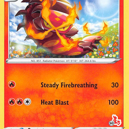 Centiskorch (49/264) (Cinderace Stamp #30) [Battle Academy 2022]