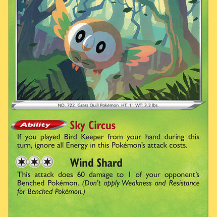Rowlet (006/072) [Sword & Shield: Shining Fates]
