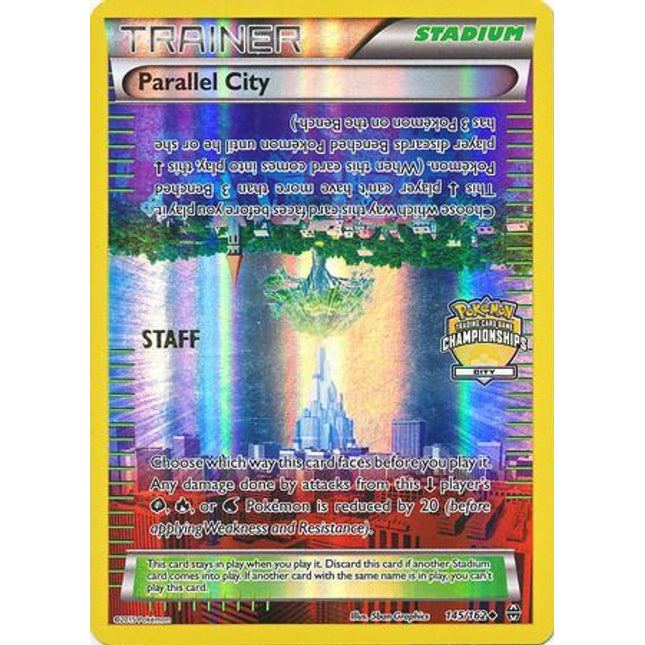 Parallel City (145/162) (Championship Promo Staff) [XY: BREAKthrough]