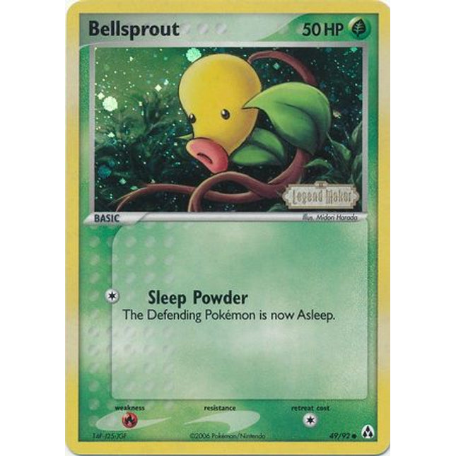 Bellsprout (49/92) (Stamped) [EX: Legend Maker]