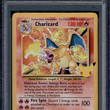 Charizard - 4/102 - PSA 8 - Holo - Celebrations - Pokemon - 76460