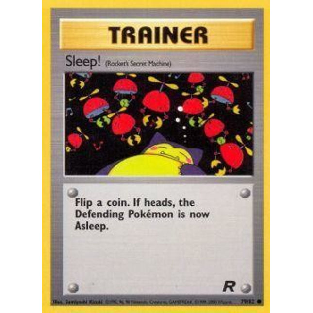 Sleep! (79/82) [Team Rocket]