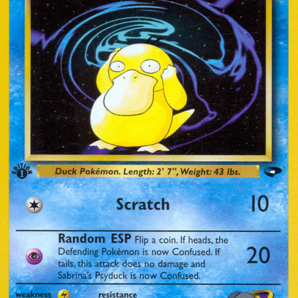 Sabrina's Psyduck (99/132) [Gym Challenge 1st Edition]