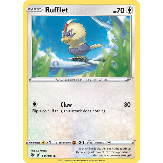 Rufflet (131/189) [Sword & Shield: Astral Radiance]