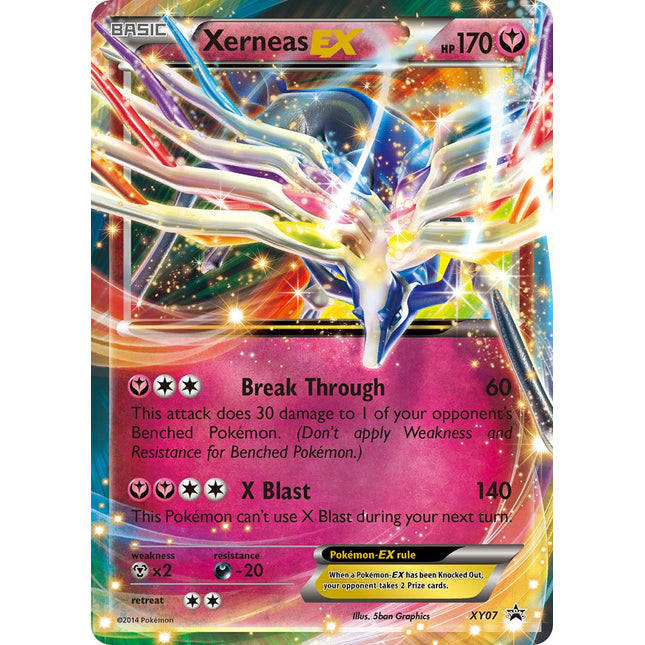 Xerneas EX (XY07) [XY: Black Star Promos]