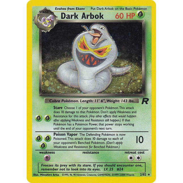 Dark Arbok (2/82) [Team Rocket]