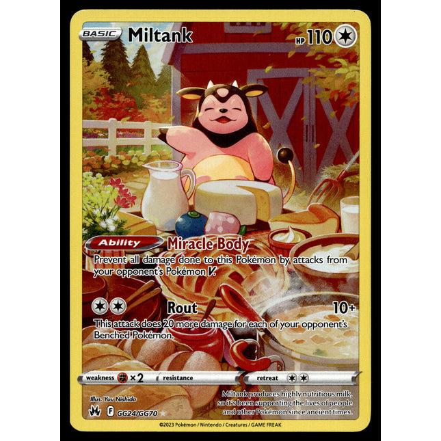 Miltank - GG24/GG70 - NM - Art Rare - Crown Zenith - Pokemon - A8-77