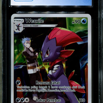 Weavile - 205/204 - CGC 9.5 - Tag Team Collection - Indonesian - Character Rare - Pokemon - 94101