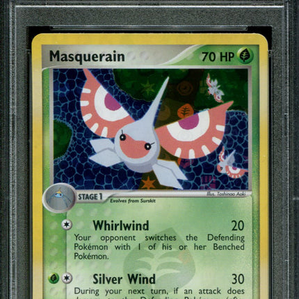 Masquerain - 20/101 - PSA 9 - Reverse Holo - Hidden Legends - Pokemon - 80872