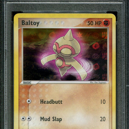 Baltoy - 53/101 - PSA 8 - Reverse Holo - Hidden Legends - Pokemon - 80908