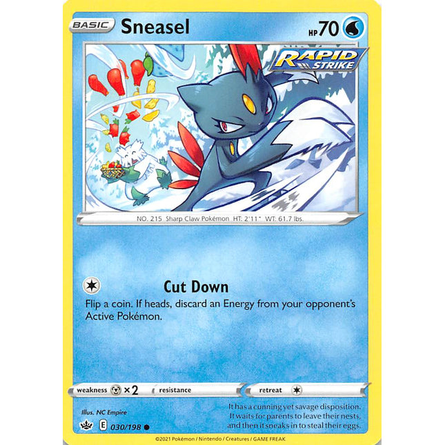 Sneasel (030/198) [Sword & Shield: Chilling Reign]