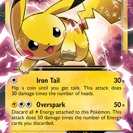 Pikachu EX (XY84) [XY: Black Star Promos]