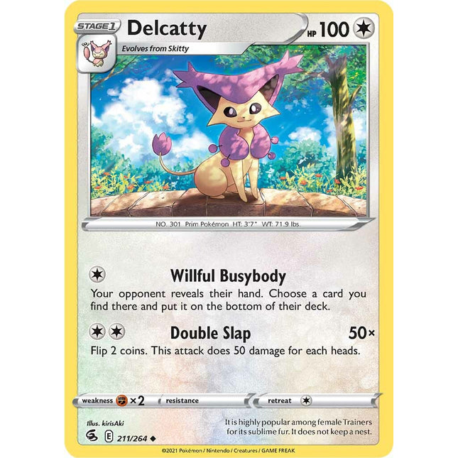 Delcatty (211/264) [Sword & Shield: Fusion Strike]