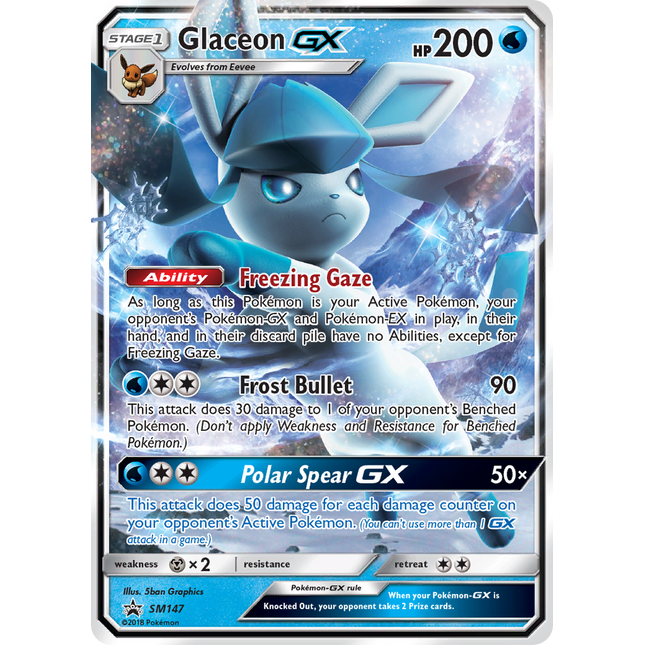 Glaceon-GX [SM Black Star Promos]