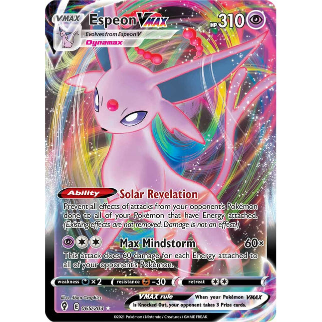 Espeon VMAX (065/203) [Sword & Shield: Evolving Skies]