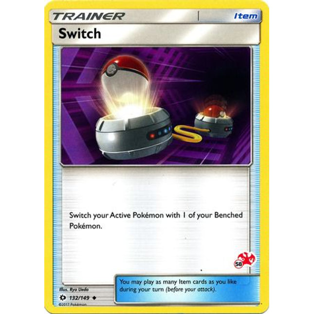 Switch (132/149) (Charizard Stamp #58) [Battle Academy 2020]