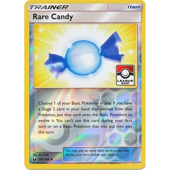 Rare Candy (142/168) (League Promo) [Sun & Moon: Celestial Storm]