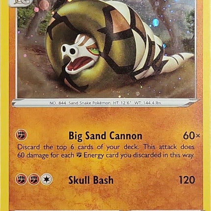 Sandaconda (082/163) (Cosmos Holo) [Sword & Shield: Battle Styles]