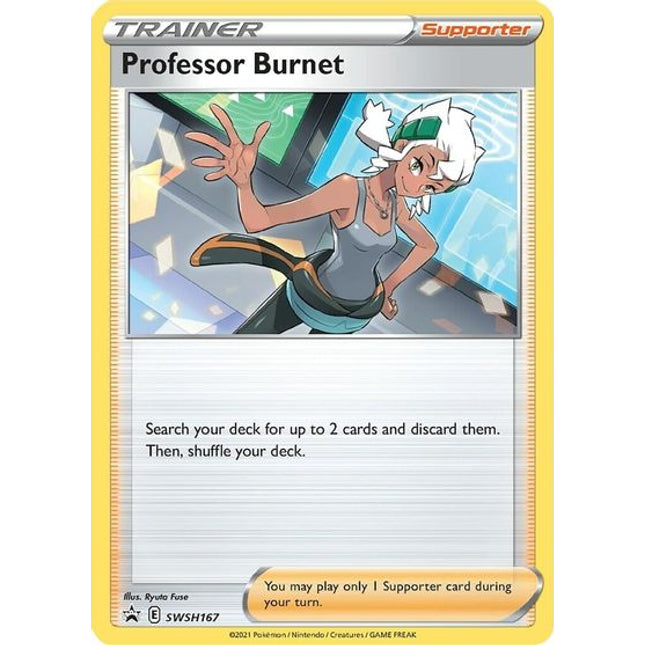 Professor Burnet (SWSH167) [Sword & Shield: Black Star Promos]
