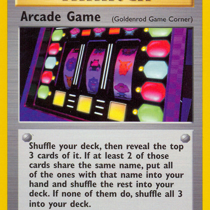 Arcade Game (83/111) [Neo Genesis 1st Edition]