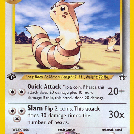 Furret (35/111) [Neo Genesis 1st Edition]