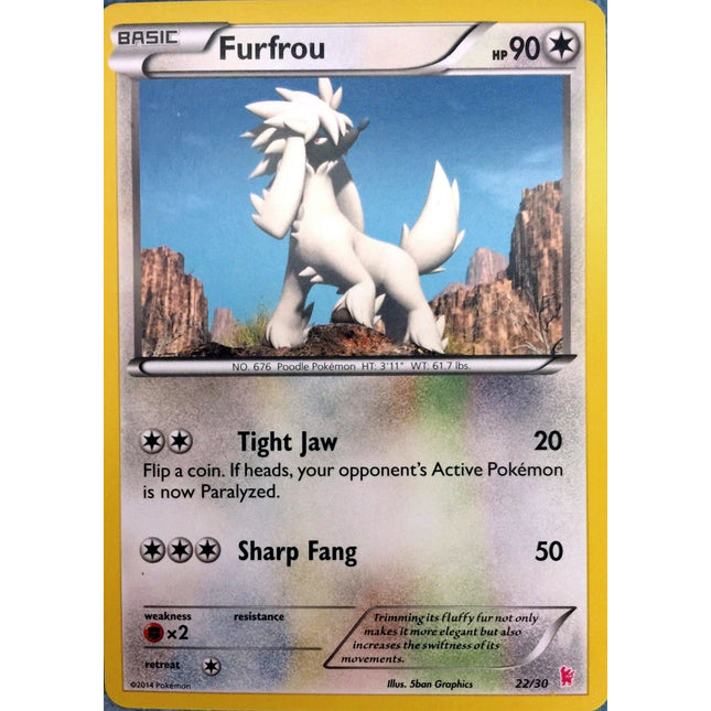 Furfrou (22/30) [XY: Trainer Kit - Sylveon]