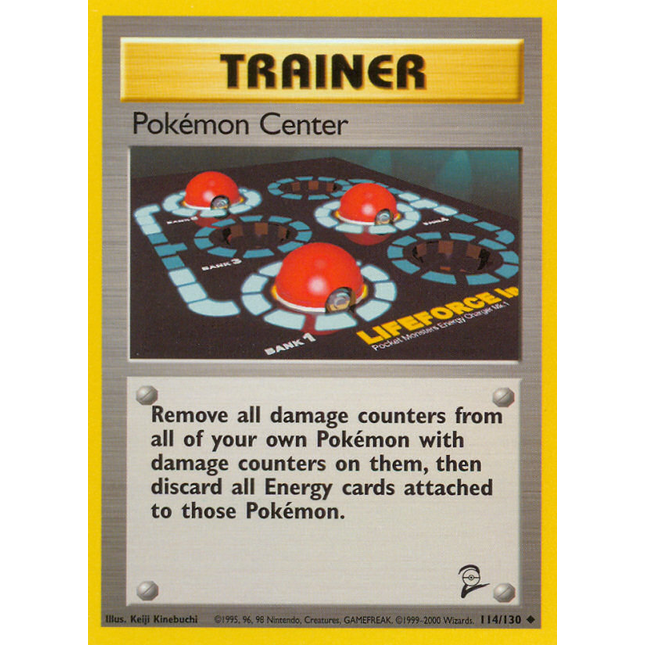 Pokemon Center (114/130) [Base Set 2]