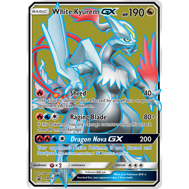 White Kyurem-GX [SM Black Star Promos]