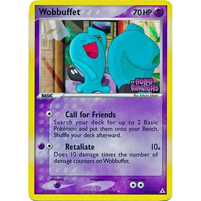 Wobbuffet (56/110) (Stamped) [EX: Holon Phantoms]