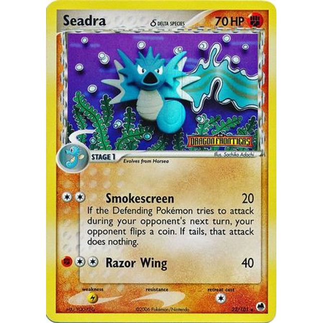 Seadra (22/101) (Delta Species) (Stamped) [EX: Dragon Frontiers]